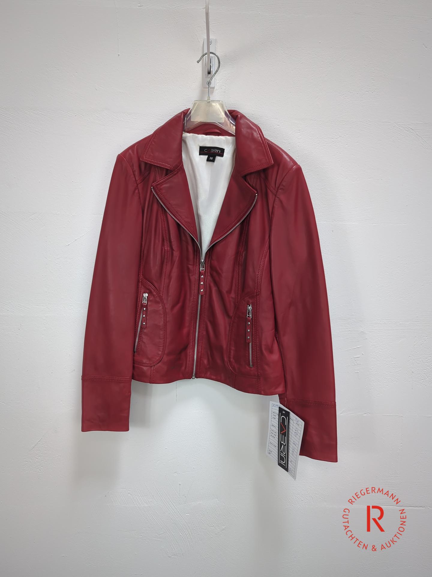 DAMEN LEDERJACKE GRÖSSE 38